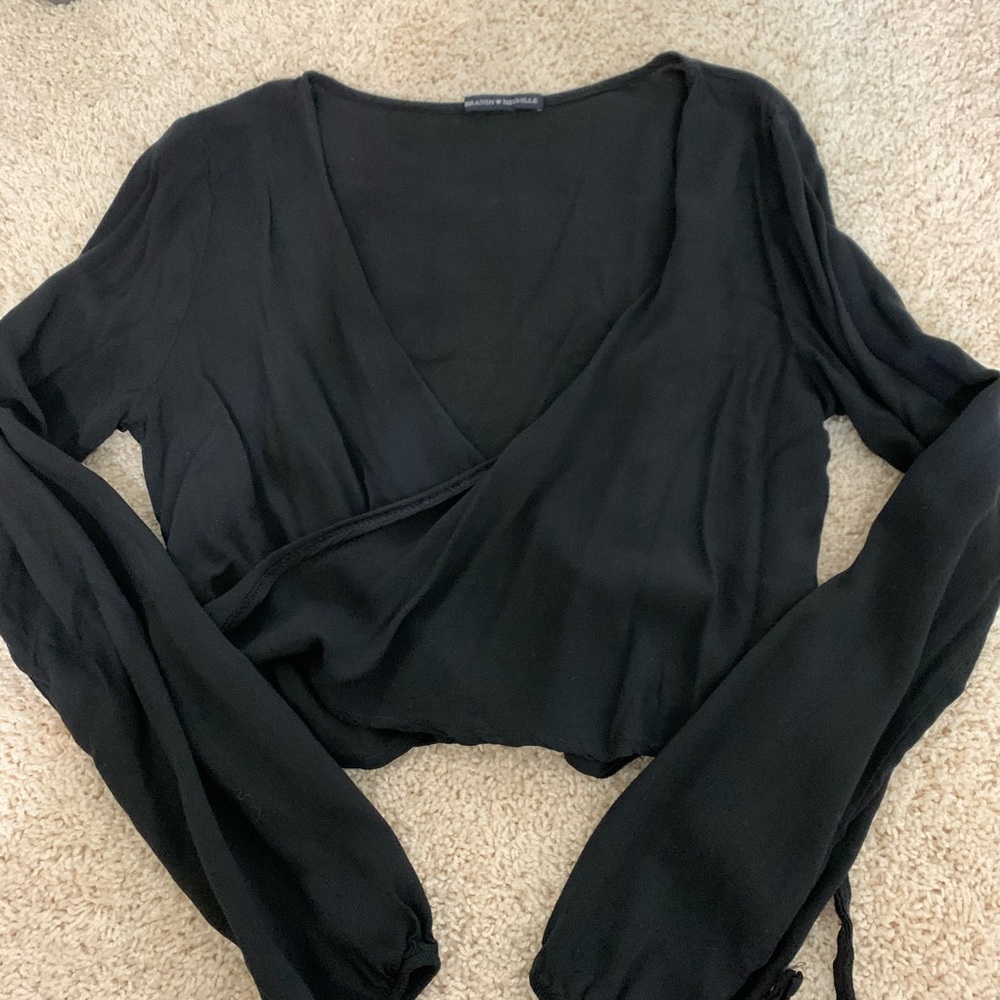 Brandy Melville Wrap Top